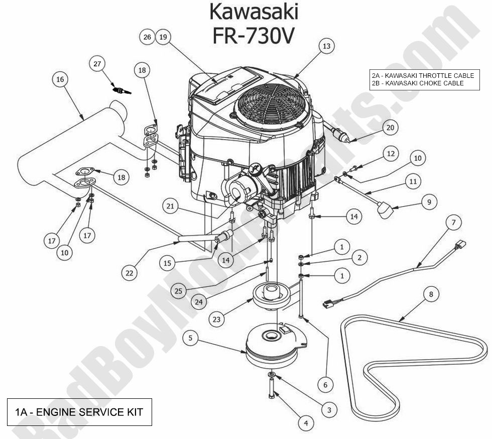 2014 ZT Elite - Engine - Kawasaki FR730